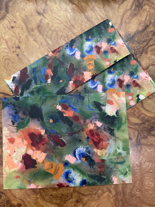 Catharsis Card (one side blank) with Envelope